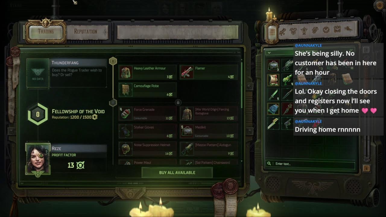 I am the Rouge Trader of Warhammer 40K