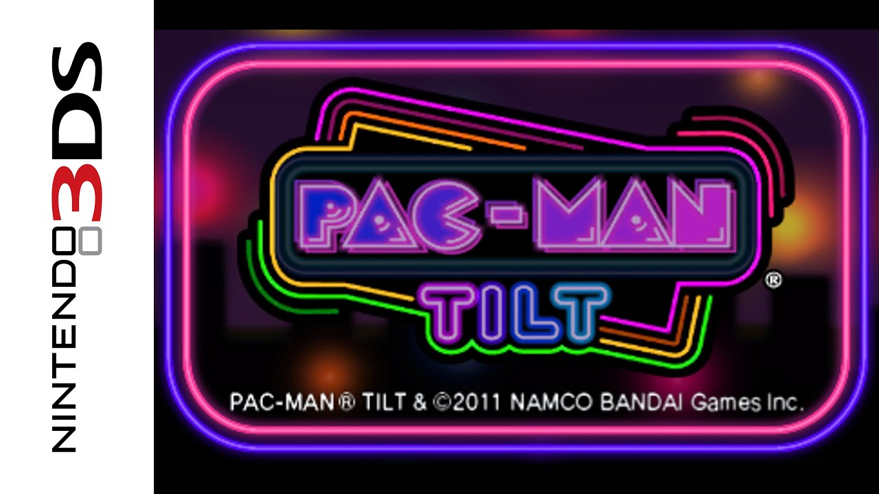 [3DS] Pac-Man & Galaga Dimensions: Pac-Man Tilt (2011) 100% Longplay