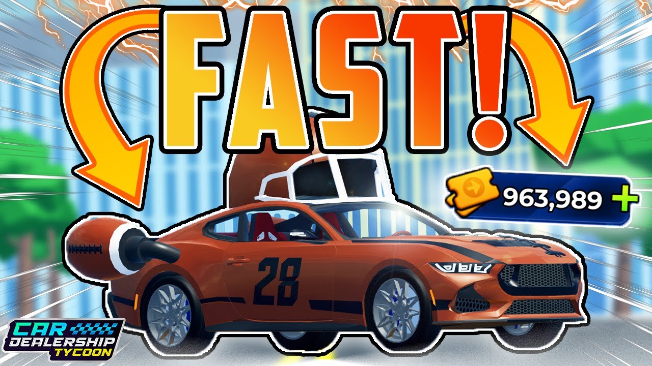 How To Complete The BIG GAME EVENT FAST in Car Dealership Tycoon!