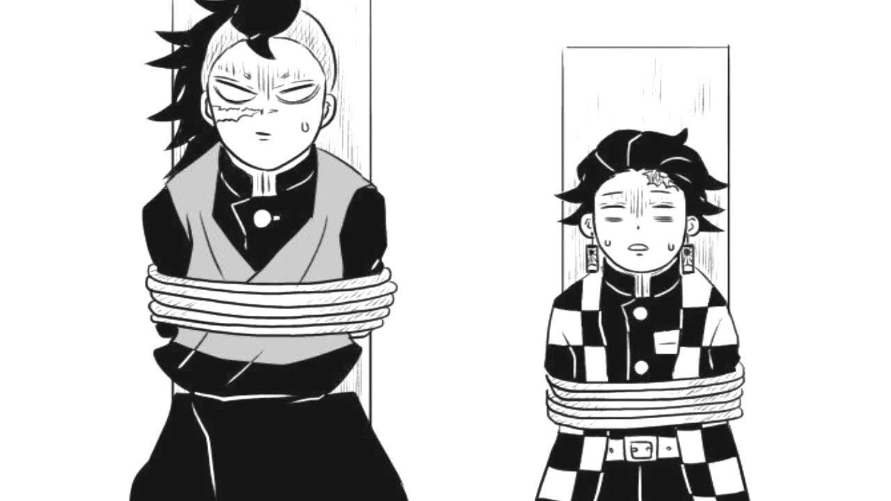Tanjiro y Genya Son Castigados | C&oacute;mic Dub