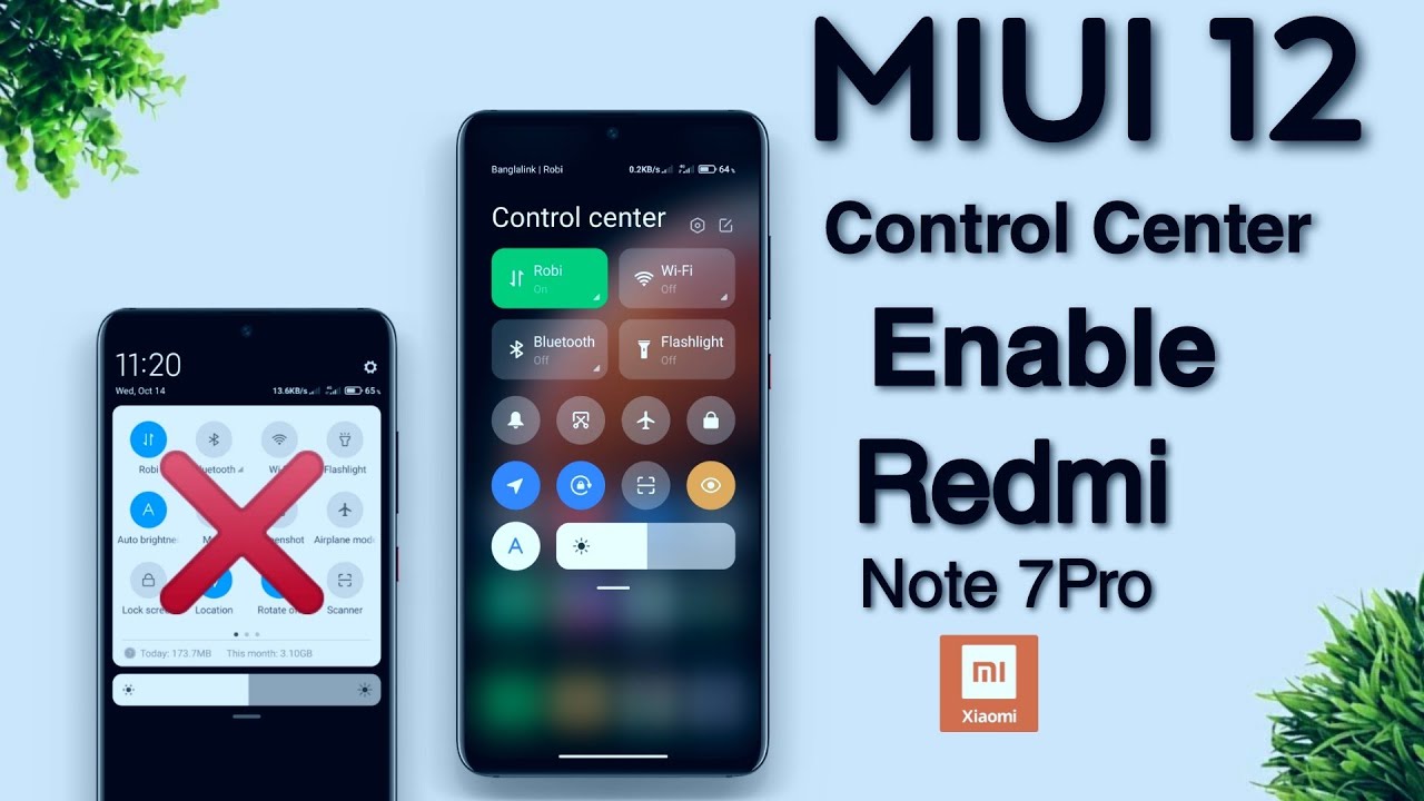 MIUI Control Center New Update Full Review(Hideen Feature) Xiaomi MIUI 12 All Devices