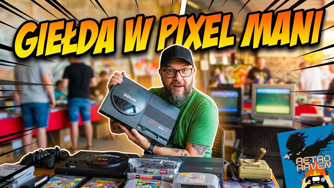 🎥 CO TAM SIĘ DZIAŁO?! PIXEL MANIA: GIEŁDA, ARCADE I MASA NIESPODZIANEK!(WŁADYSŁAWOWO)