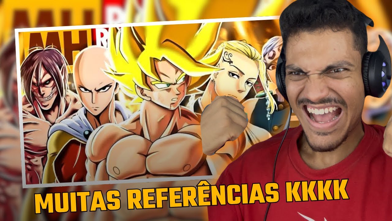 (CHUVA DE REFERÊNCIAS!) DÃOSUJO REAGE: Vibe Animes #5 🩸 (Animes) | Prod. Sidney Scaccio | MHRAP