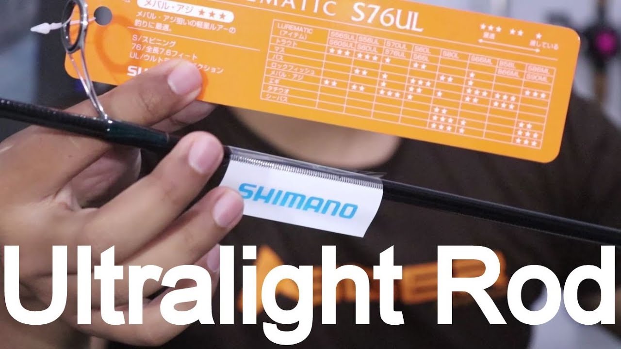 Shimano Ultralight Rod | Shimano Lurematic 7.6 UL