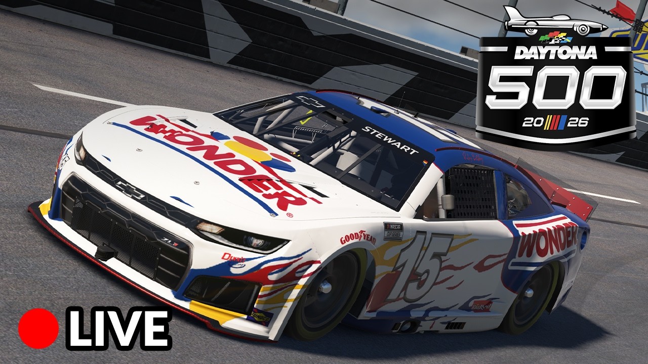 🔴 LIVE - 2026 DAYTONA 500, LETS GO! | iRacing