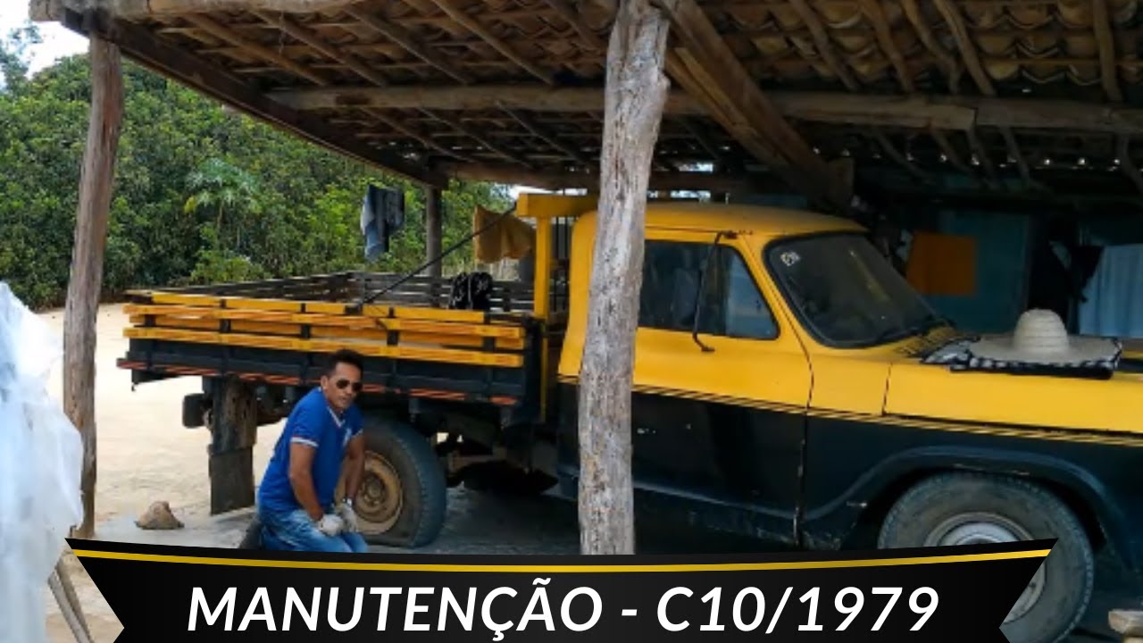 Manutenção na Camionete C10-1979 Gasolina - PROSA DO SERTÃO #c10