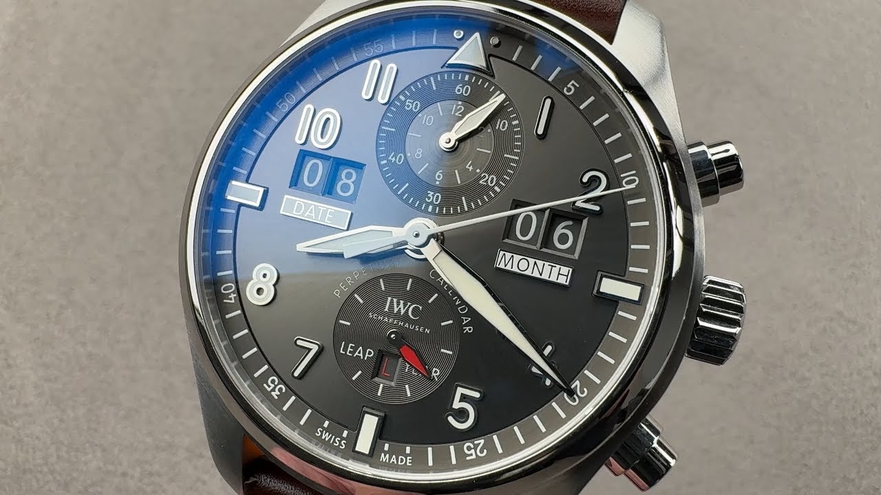 IWC Pilot's Watch Spitfire Perpetual Calendar Digital Date-Month (IW3791-08) IWC Watch Review