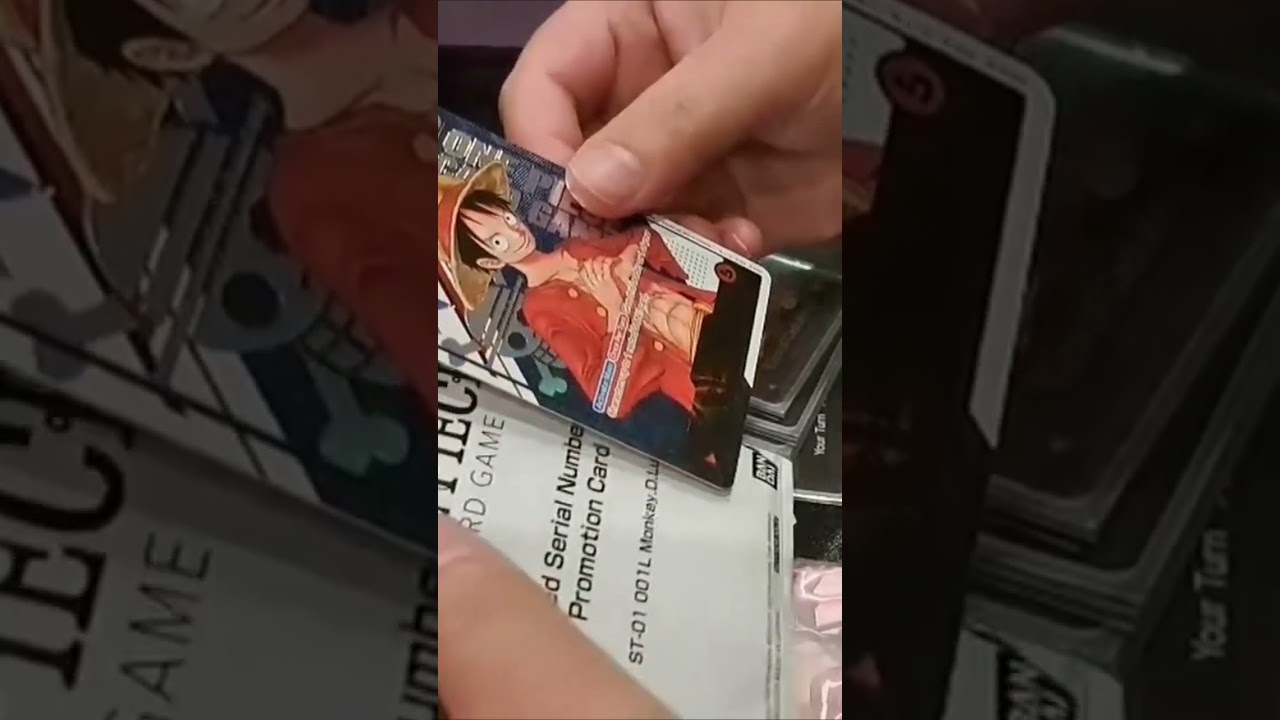 Treasure Cup Winner Serial Luffy Pack Opening!!!
