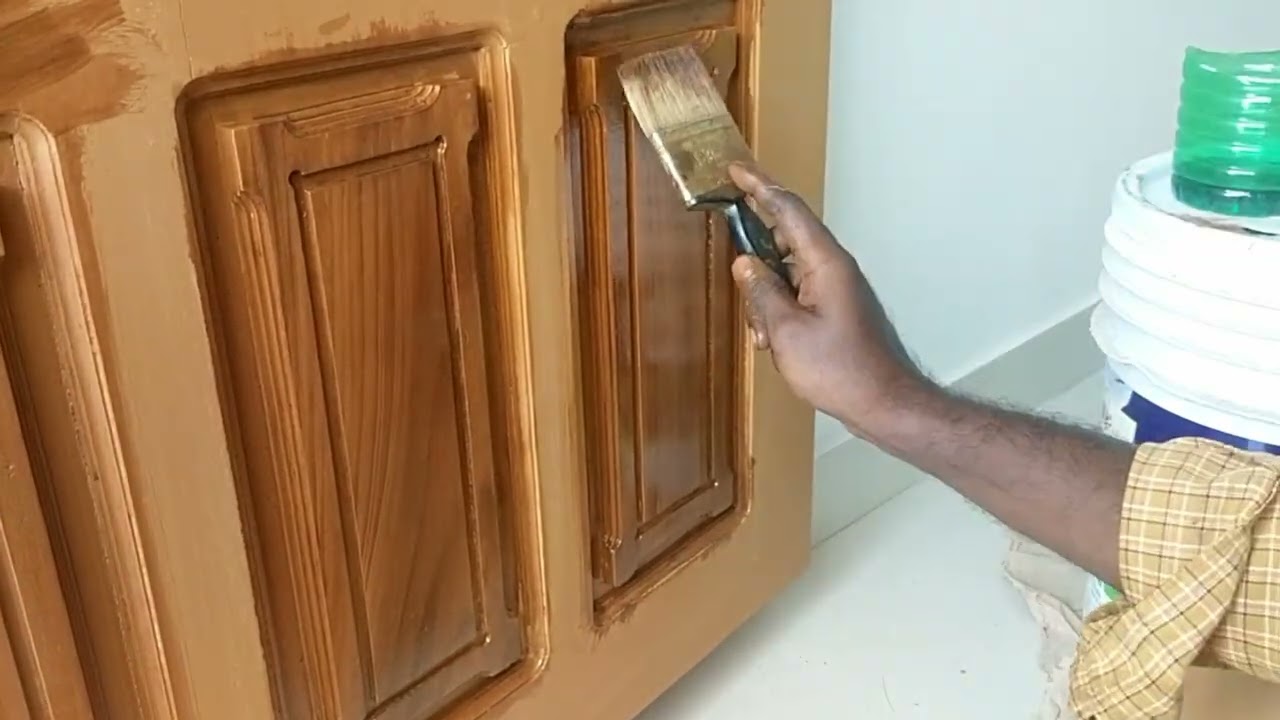 Wood grain work