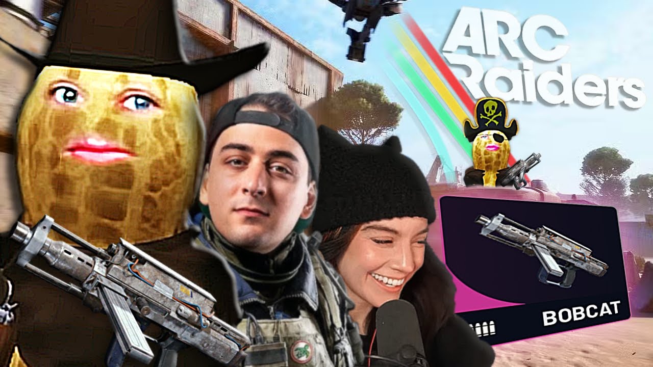 TheBurntPeanut is TOO FUNNY with Gingy & Cloakzy! | ARC RAIDERS