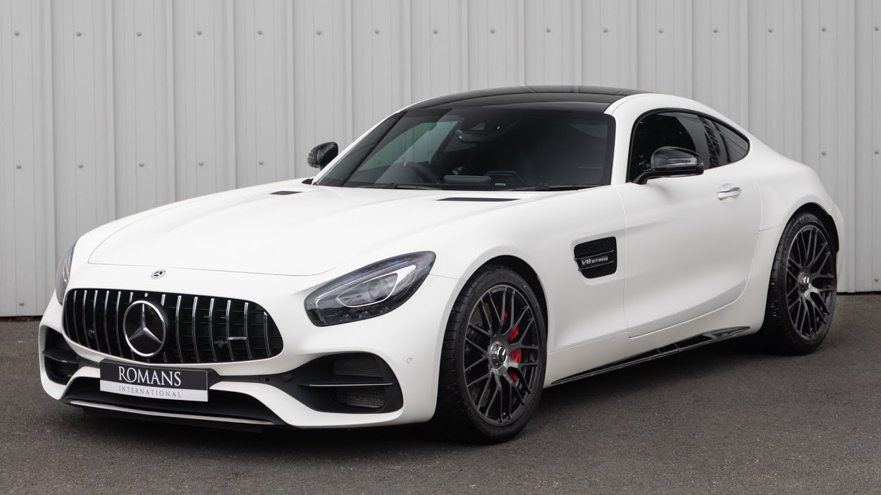 2017 Mercedes AMG GT C Coupe Edition 50 - Designo Cashmere White Magno - Walkaround & Interior [4K]