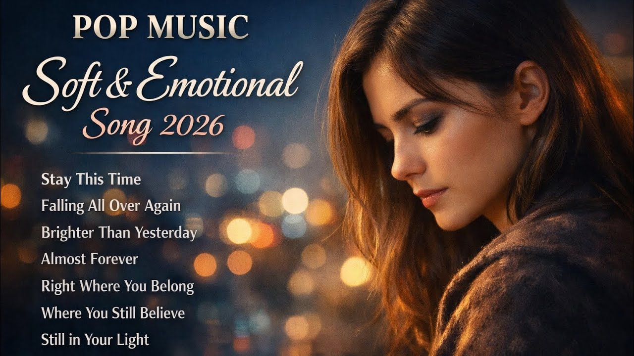 Emotional Pop Playlist 2026 💔 | Soft Songs for Late Nights