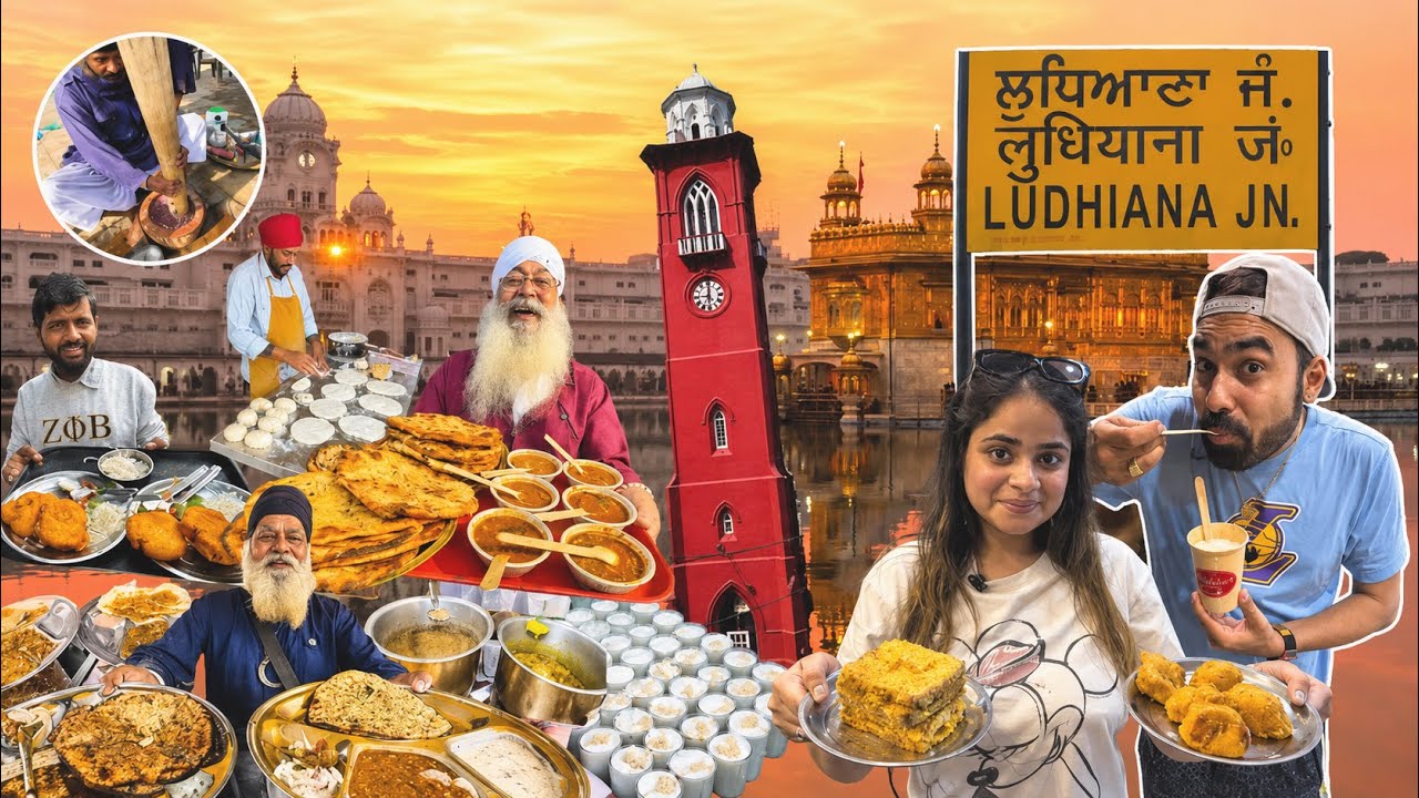 TRYING LUDHIYANA&rsquo;s 5 FAMOUS STREET FOOD 😍 -Punjab Street Food | GAURAVZONE
