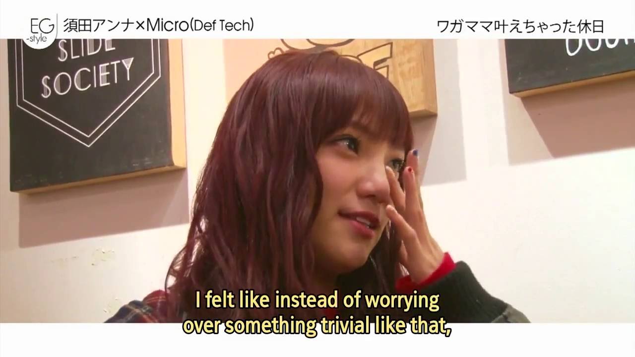 Suda Anna / E-girls - EG-style 2015.12.03 (Eng Sub)