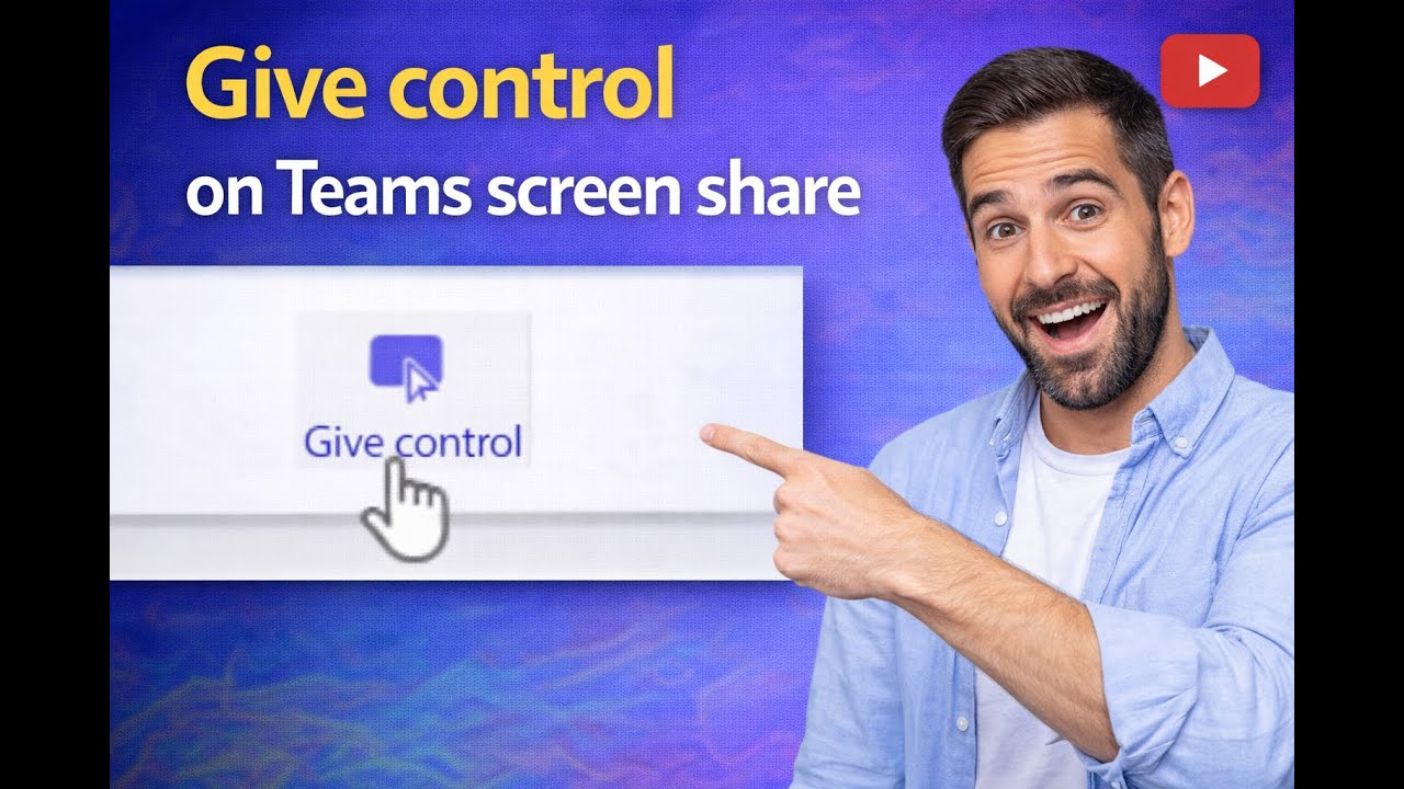 Give control in a Microsoft Teams Meeting