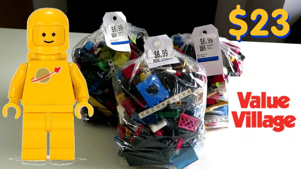 Found like 15 Classic Space Minifigures in this Value Village LEGO Haul