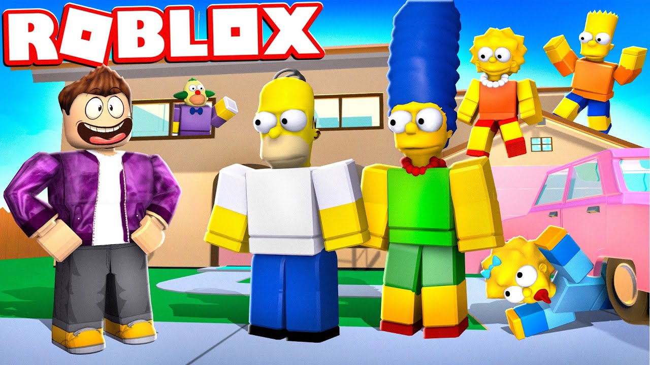 ICH FINDE DIE SIMPSONS IN ROBLOX.. (Alle Charaktere)