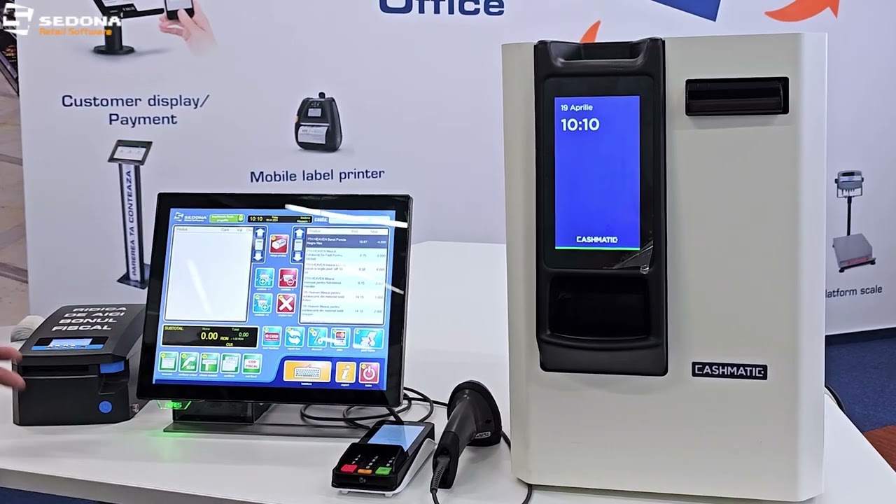 Cashmatic Selfpay 460  - tutorial