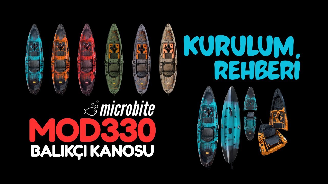 Microbite MOD330 Balıkçı Kanosu: Kurulum Rehberi