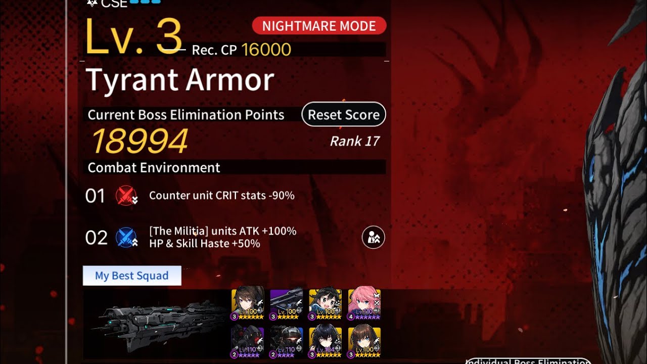 [CounterSide:Sea] Tyrant Armor 18595