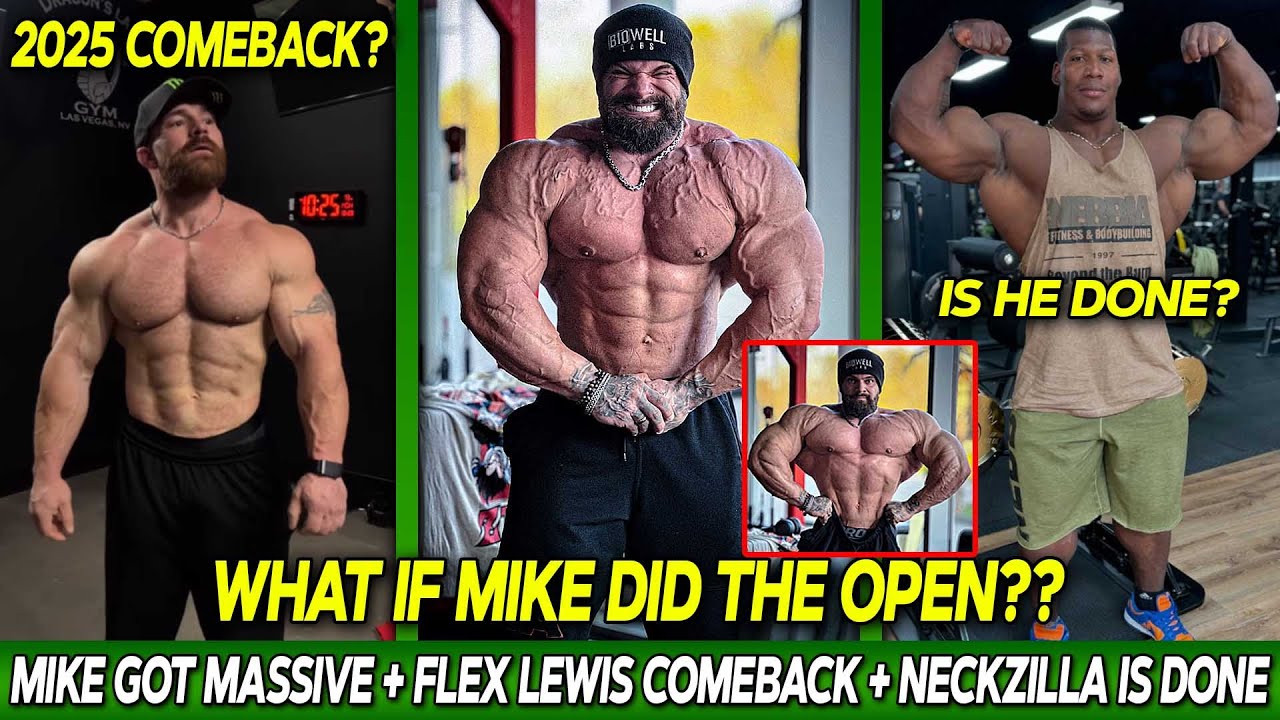 What If Mike Sommerfeld Did The Open Too?? + Flex Lewis 2025 Comeback? + Is Neckzilla's Career Over?
