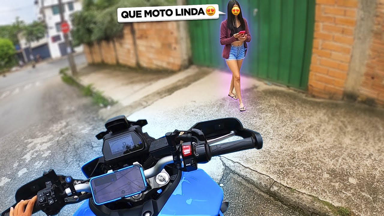 FIZ UBER DE TRACER 900 BLUE EDITION *Bugou Geral 😳*