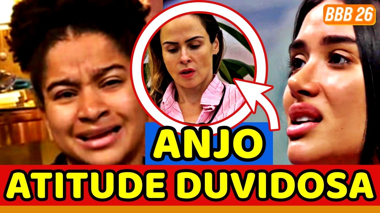 📛💥BBB26 EITA! Milena TOMA ATITUDE e CAUSA POL&Ecirc;MICA: BONDADE ou ESTRAT&Eacute;GIA; Prova do Anjo PROMETE