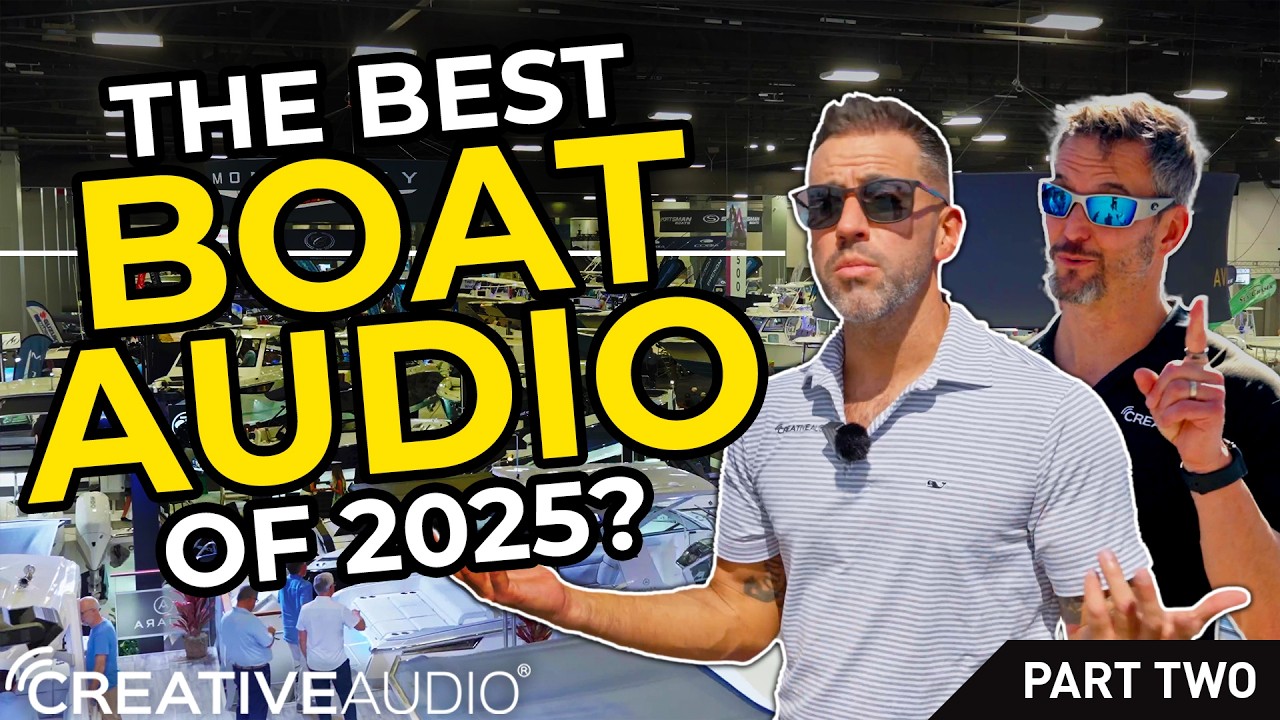 The DREAM Boat Audio Experience! | Walking the Docks at the Miami International Boat Show 2025!