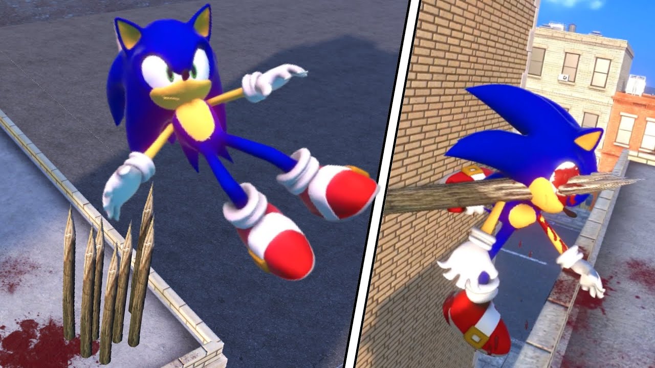 Sonic NPC Ragdoll Physics Compilation #112 | Overgrowth