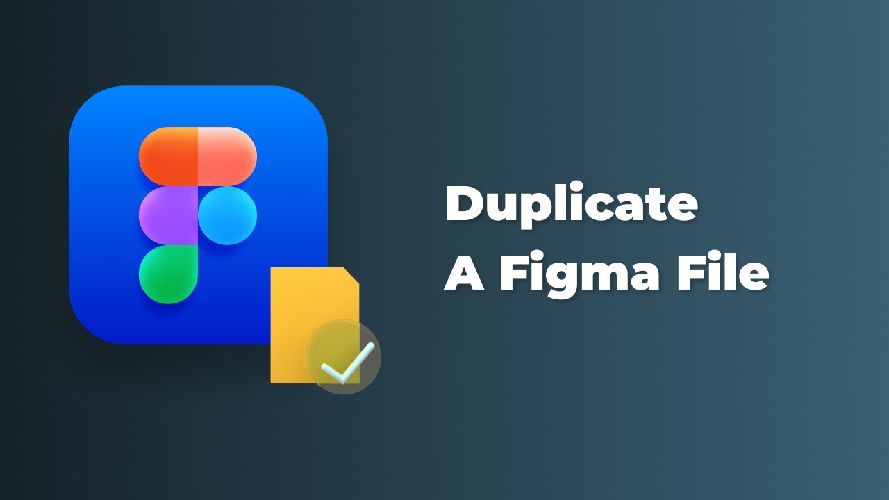 Figma tutorial - How To Duplicate A Figma File