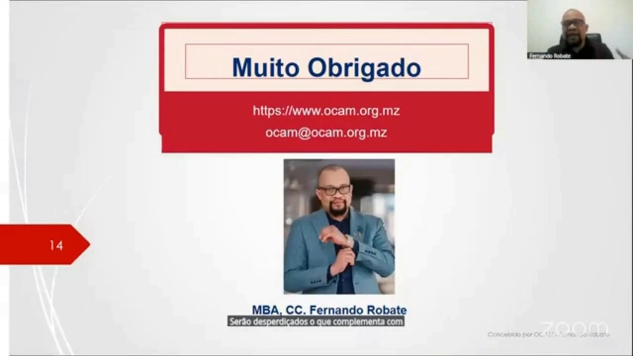 Workshop sobre as Alterações Fiscais em sede do ISPC, IVA, IRPS e IRPC, organizando pela OCAM
