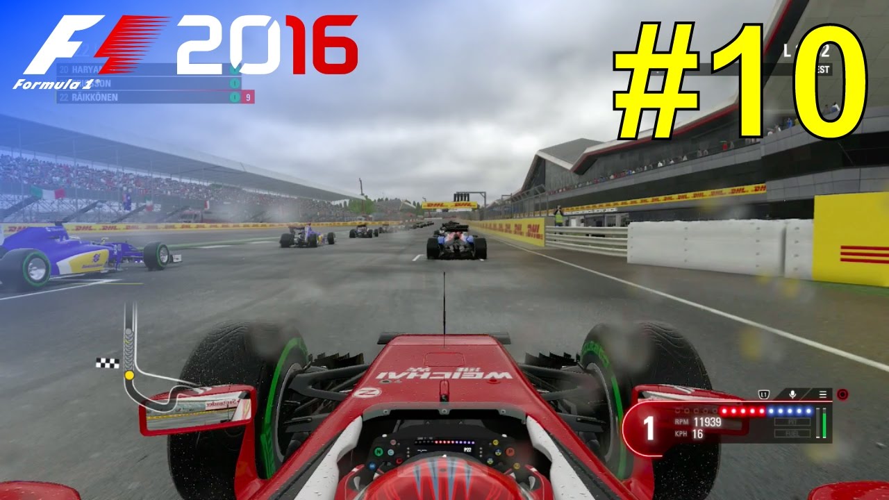 F1 2016 - Let's Make Kimi World Champion Again #10 - 100% Race 'Great Britain'