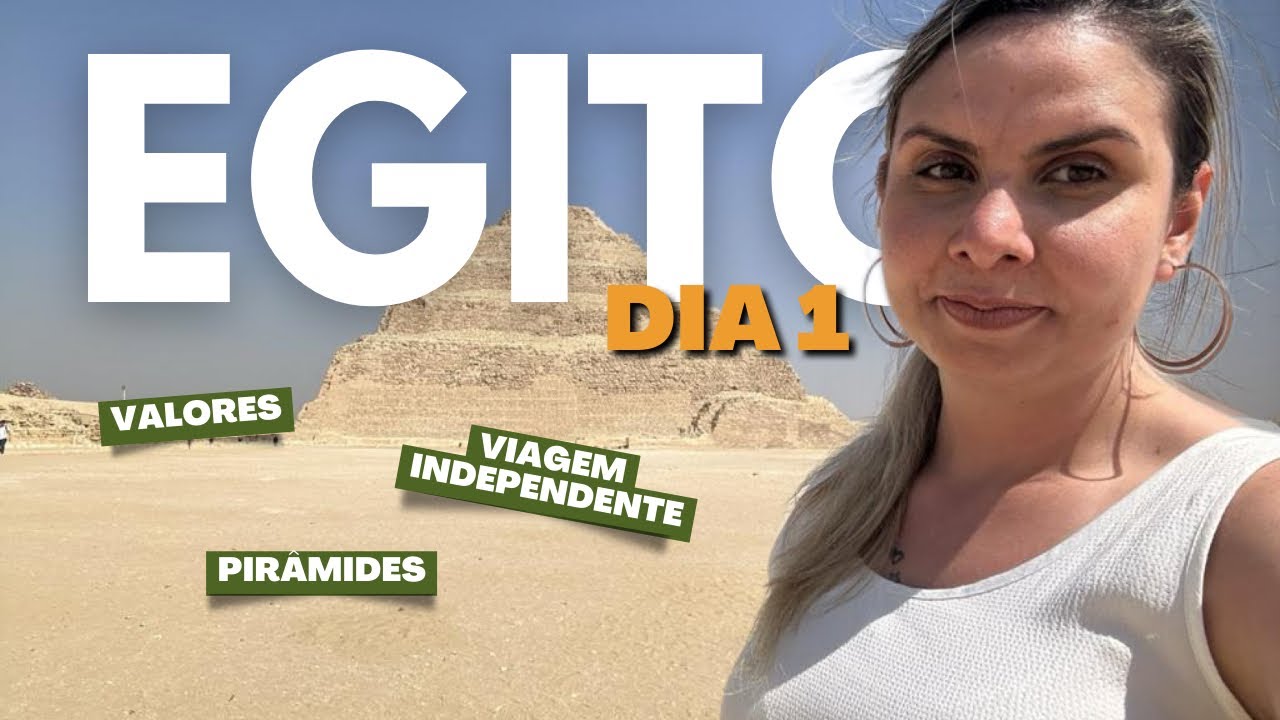 Quanto Custou Passeios no Egito sem Agência de Viagem - Vlog Dia 1 | Bru pelo Mundo🌎 ✨