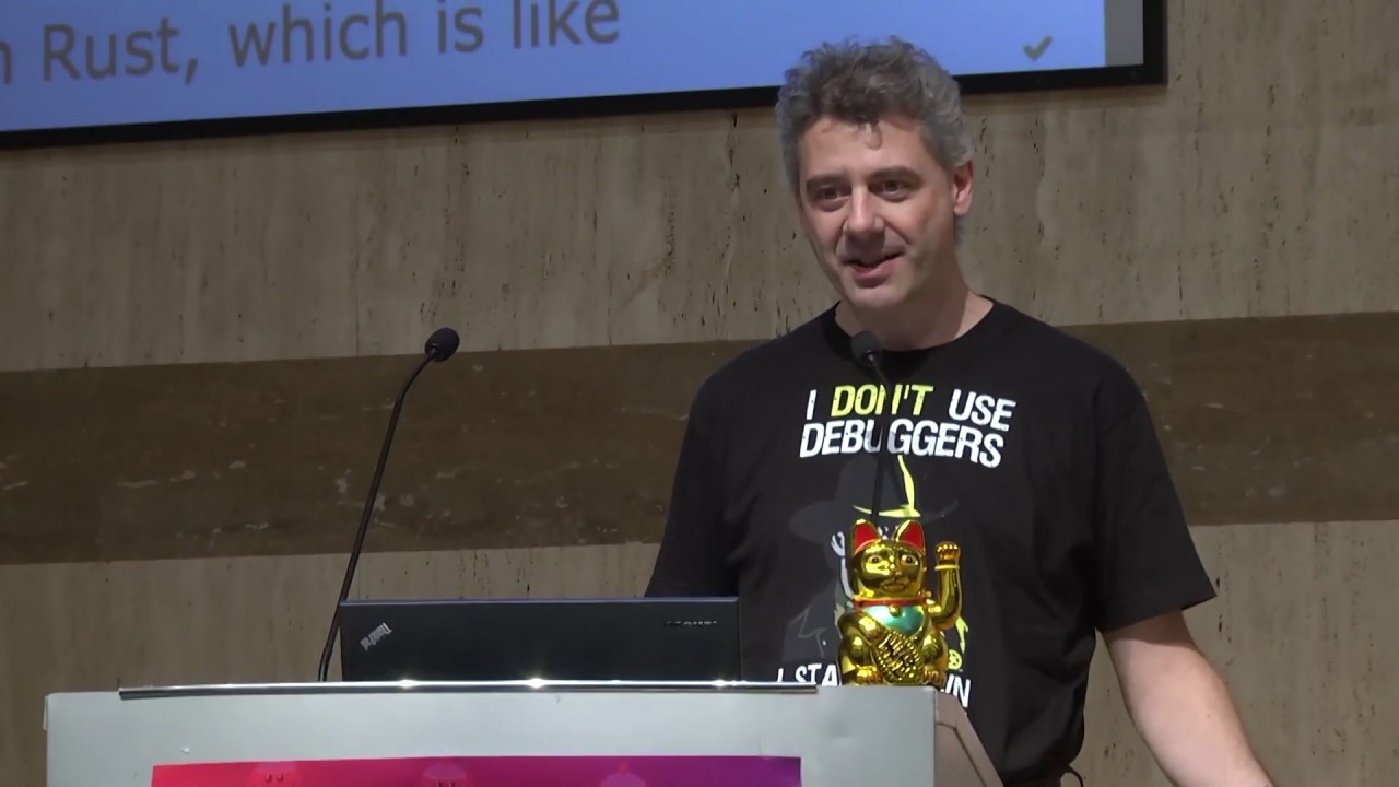 RustFest Rome 2018 -  Massimiliano Mantione: Fun with Rusty Robots