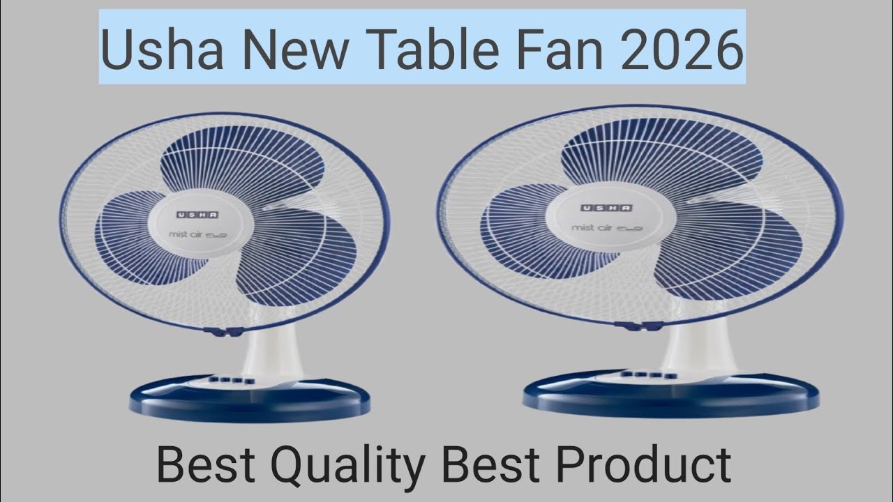 Usha New Table Fan Riview 2026 😀 Jay Ganesh Electricals 