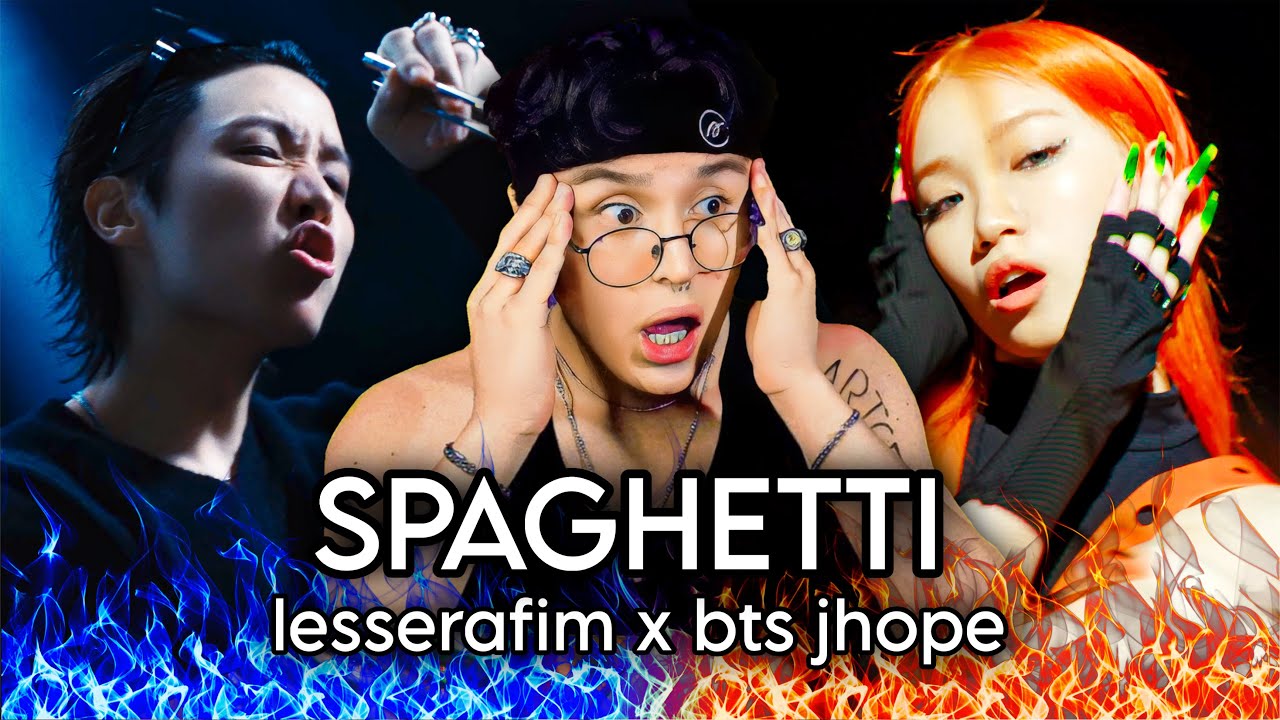 LESSERAFIM (르세라핌) 'SPAGHETTI (feat. j-hope of BTS)' OFFICIAL MV | REACCION a LESSERAFIM