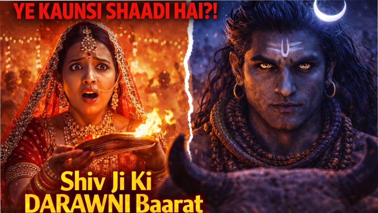 Shiv Ji Ki Darawni Baarat | Mahadev Wedding Story | Most Terrifying Baraat Ever | Hindu Mythology