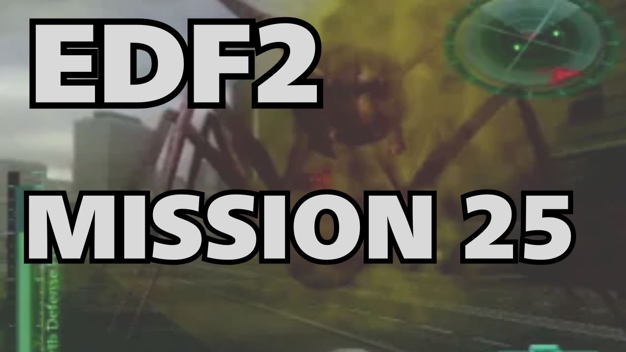 【PS2】地球防衛軍２｜噴出　任務完了記録（無言）