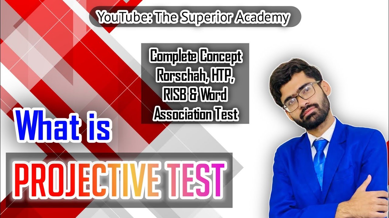 What is Projective test ?| Rorschah ,HTP,RISB and Word Association test in Hindi Urdu
