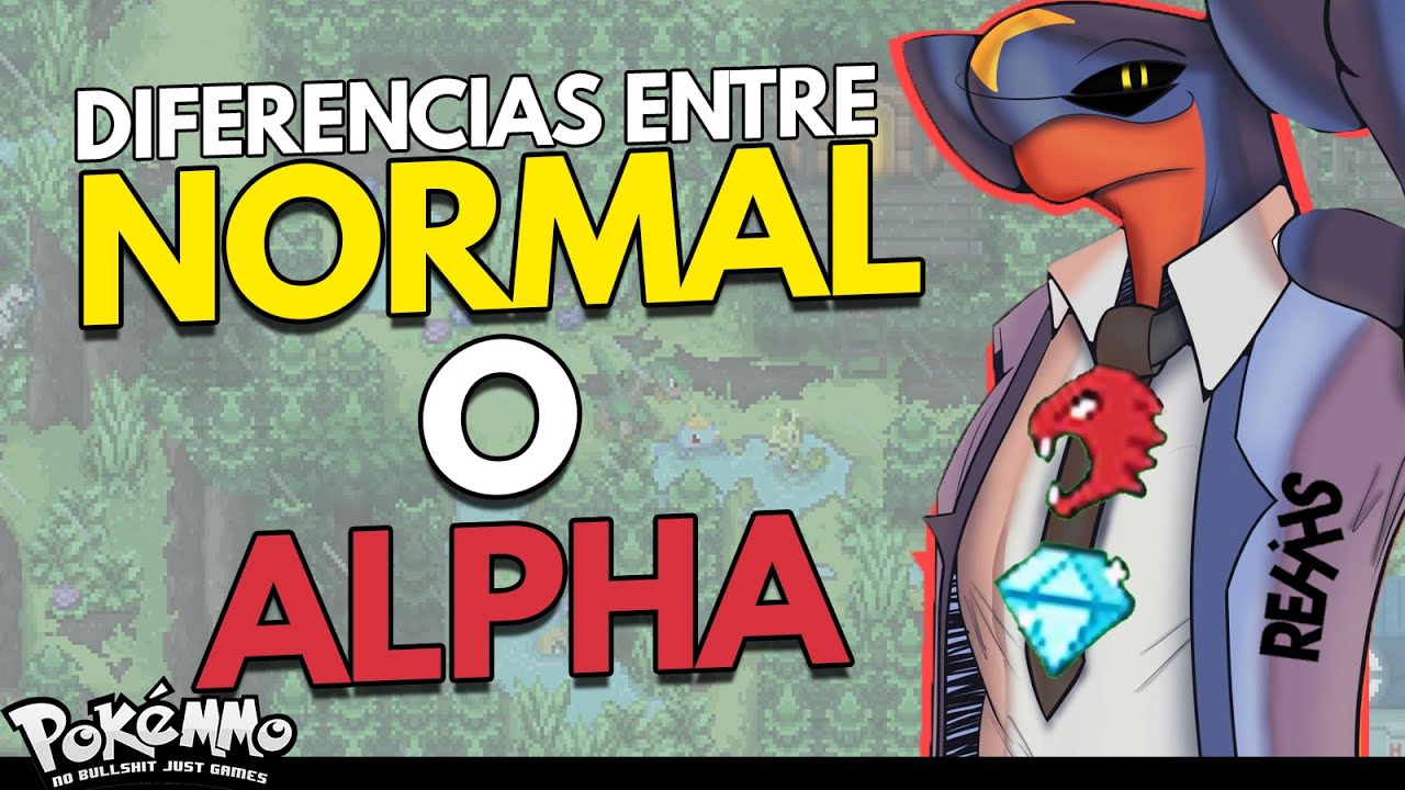 Te explico las Diferencias entre un Pokemon ALPHA y uno NORMAL | PokeMMO