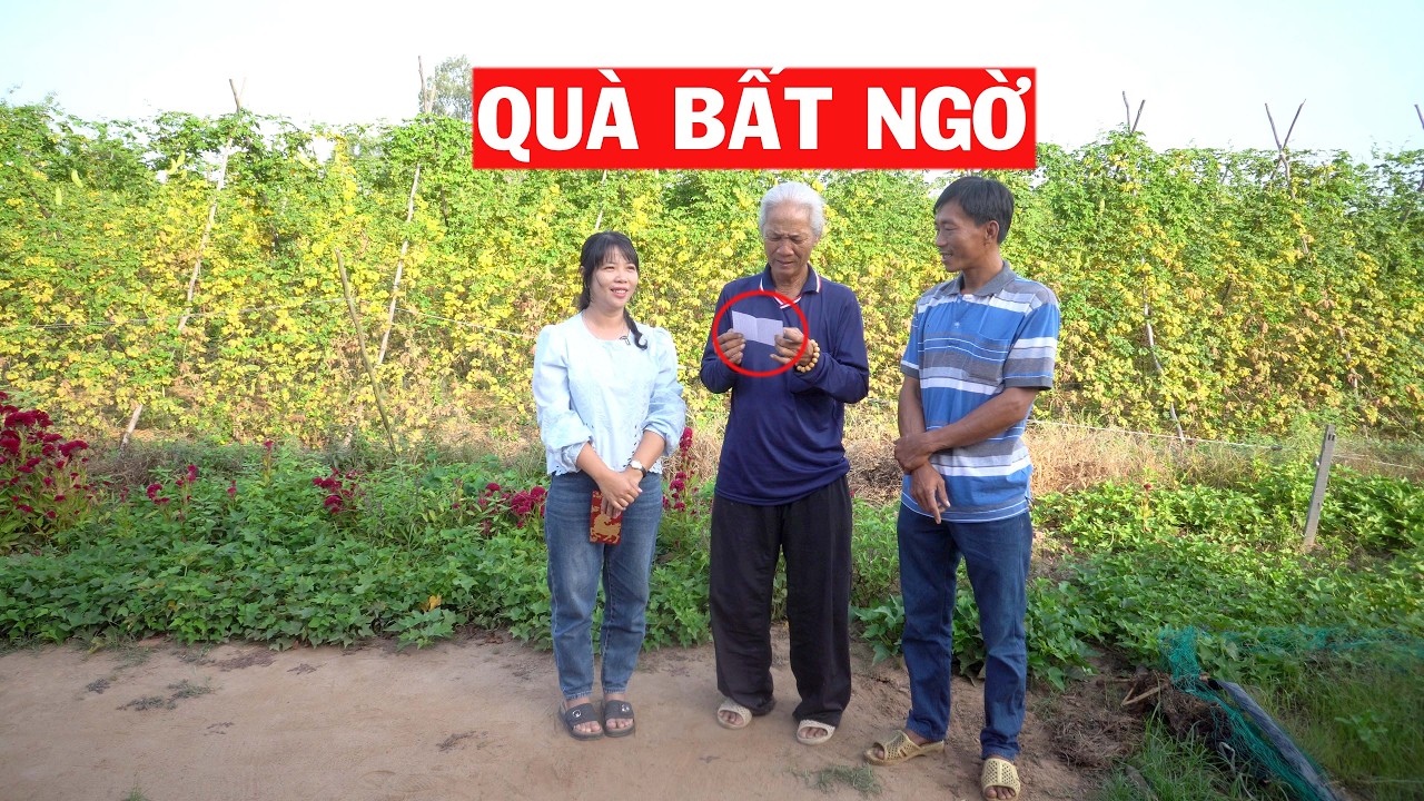 Ông Bảy Bất Ngờ Nhận Phần Quà Lớn khi Đọc Bức Thư của MTQ Ngày Mùng 3 Tết