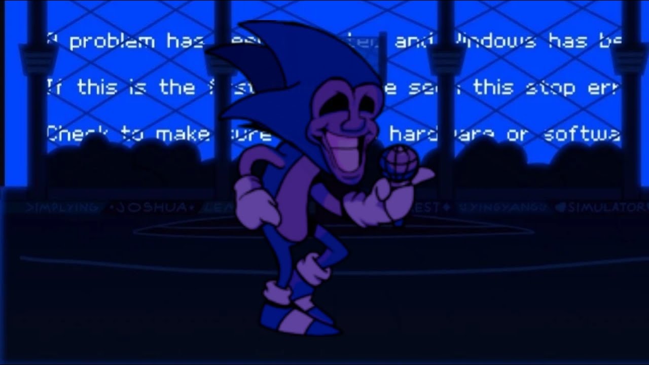 Glitcher but Majin Sonic sings it