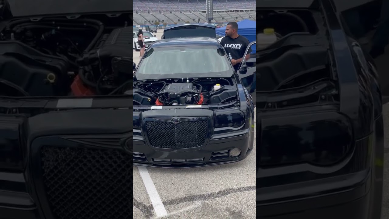 Chrysler 300 from Hell! (426 Whipple Hellcat) #shorts