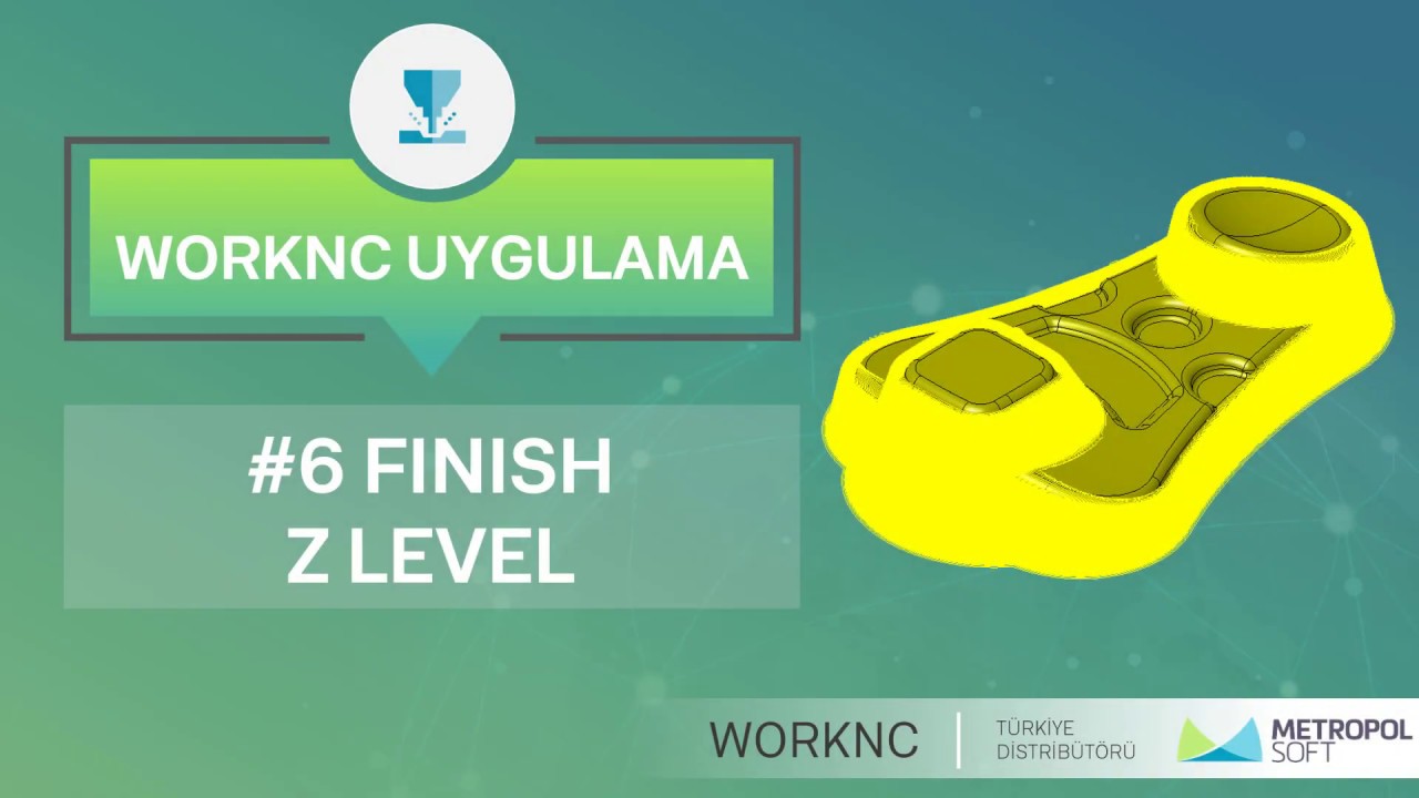 #WORKNC UYGULAMA SERİSİ #6 FINISH Z LEVEL [6/8]