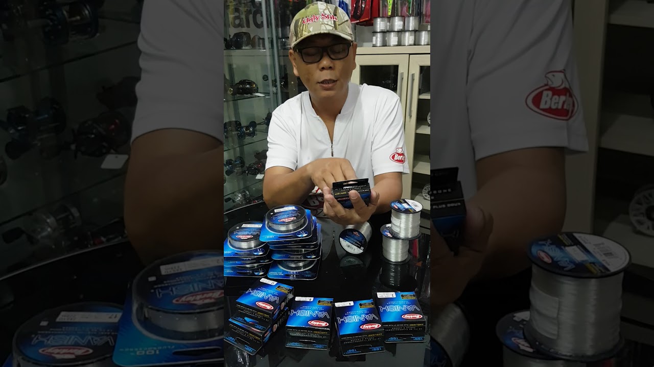 BERKLEY VANISH FLUOROCARBON 100% MAINLINE