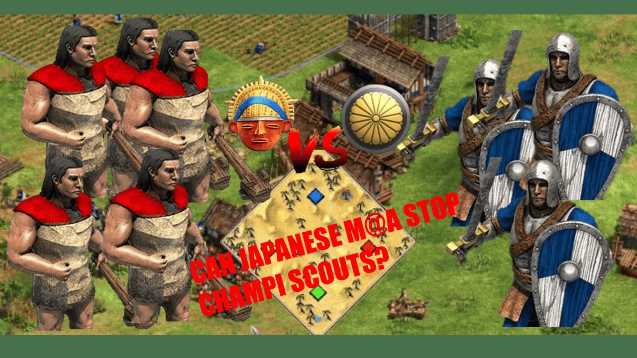 Age of Empires 2 | Daut vs Lewis | Can Japanese M@A Beat Champi Scouts?
