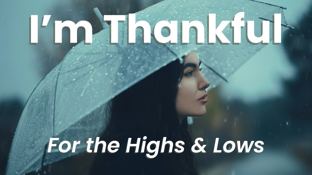 Turning PAIN into POWER &mdash; I'm Thankful (Lyric Video)