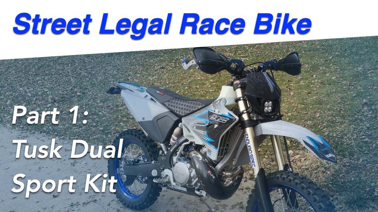 Street Legal Yamaha YZ250X Dirtbike - Part 1 of 2 - Dual Sport Kit