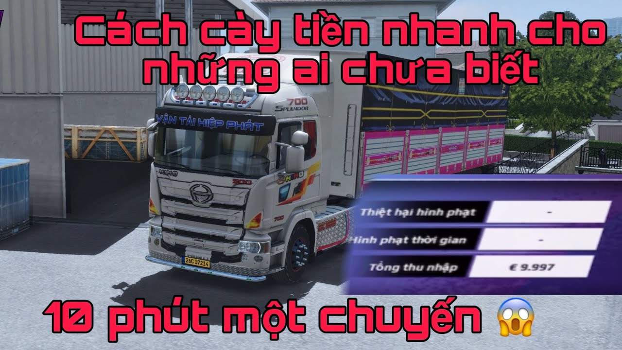 TRUCKERS OF EUROPE 3 | Hướng dẫn cày tiền cho những ai chưa biết