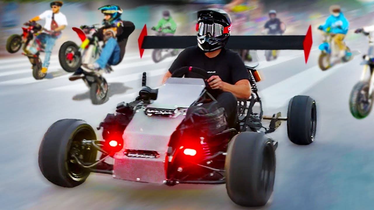 I Led a Mini Bike Takeover in &ldquo;The Bat Kart&rdquo;
